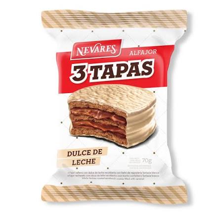 ALFAJOR NEVARES TRIPLE BLANCO 60GR  (comprando 3 o más y pago efectivo prec